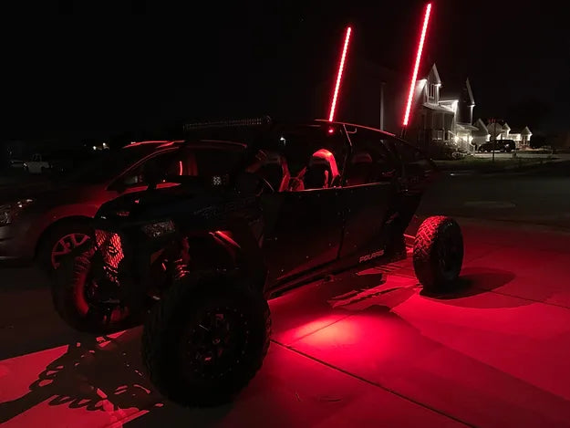 MB Whips Flash Rock Light Pods