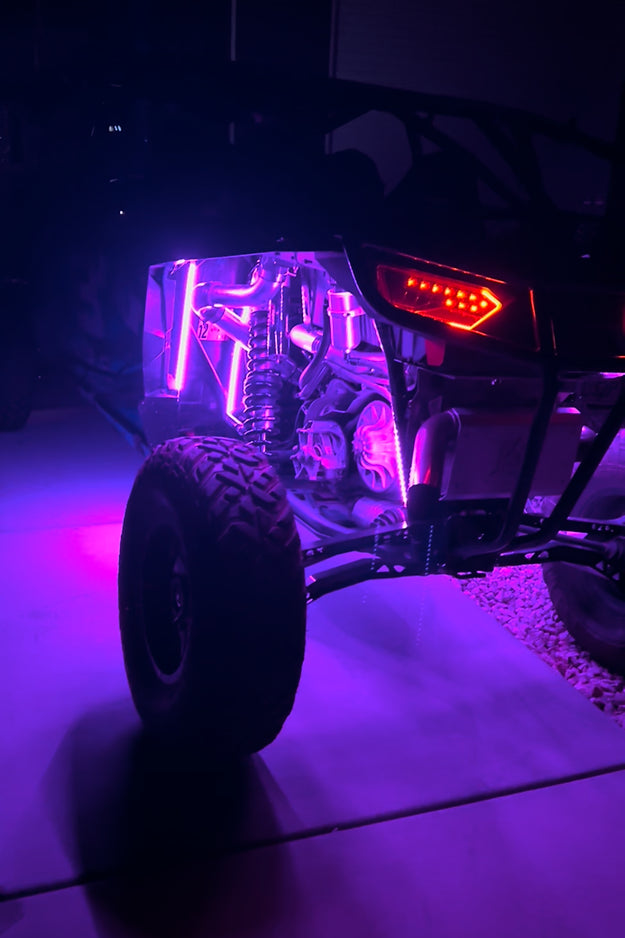 MB Whips Stage 2 Underglow for Rzr