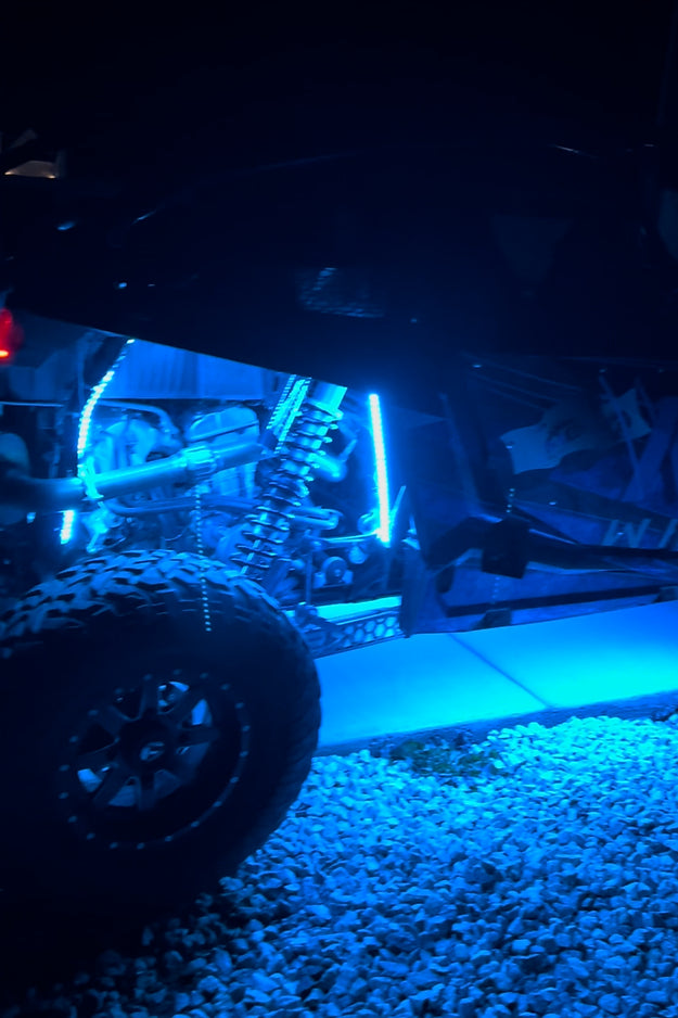 MB Whips Stage 2 Underglow for Rzr