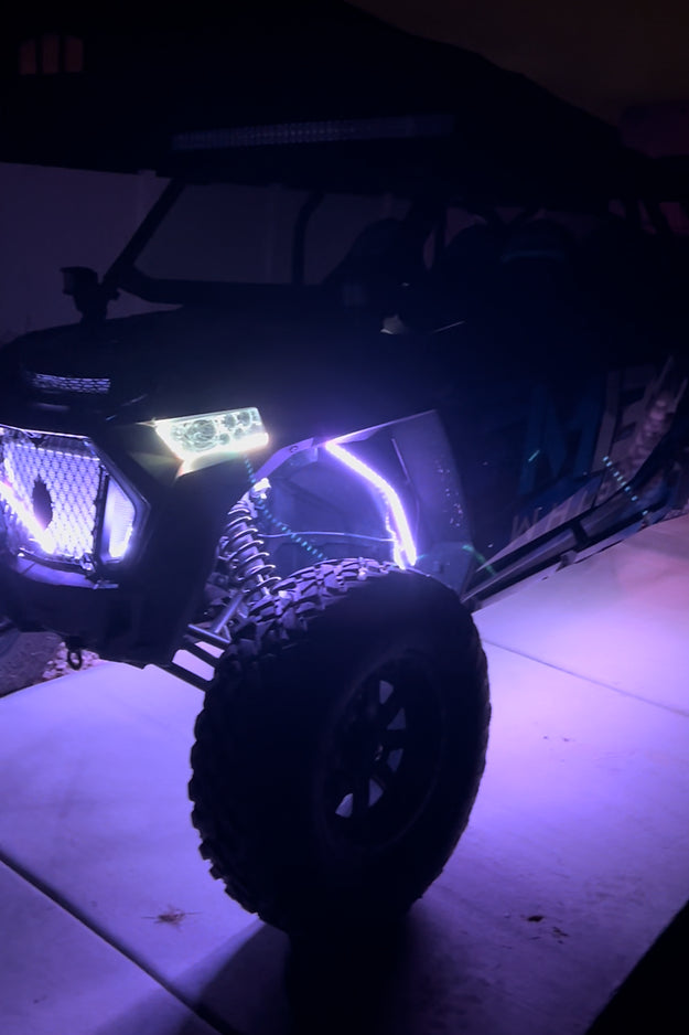 MB Whips Stage 2 Underglow for Rzr