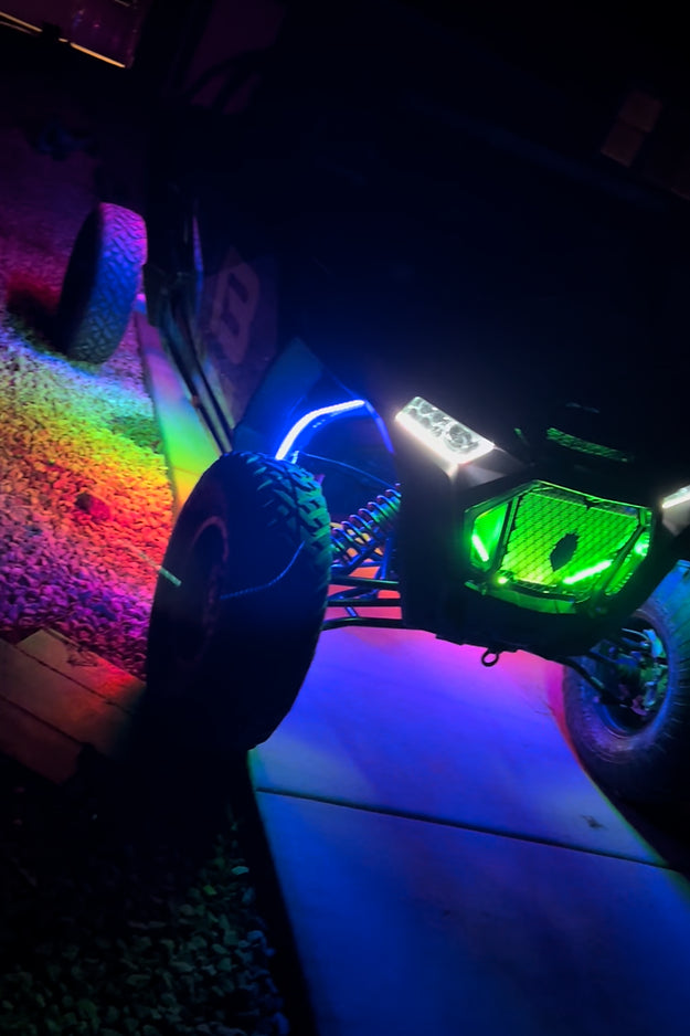 MB Whips Stage 2 Underglow for Rzr