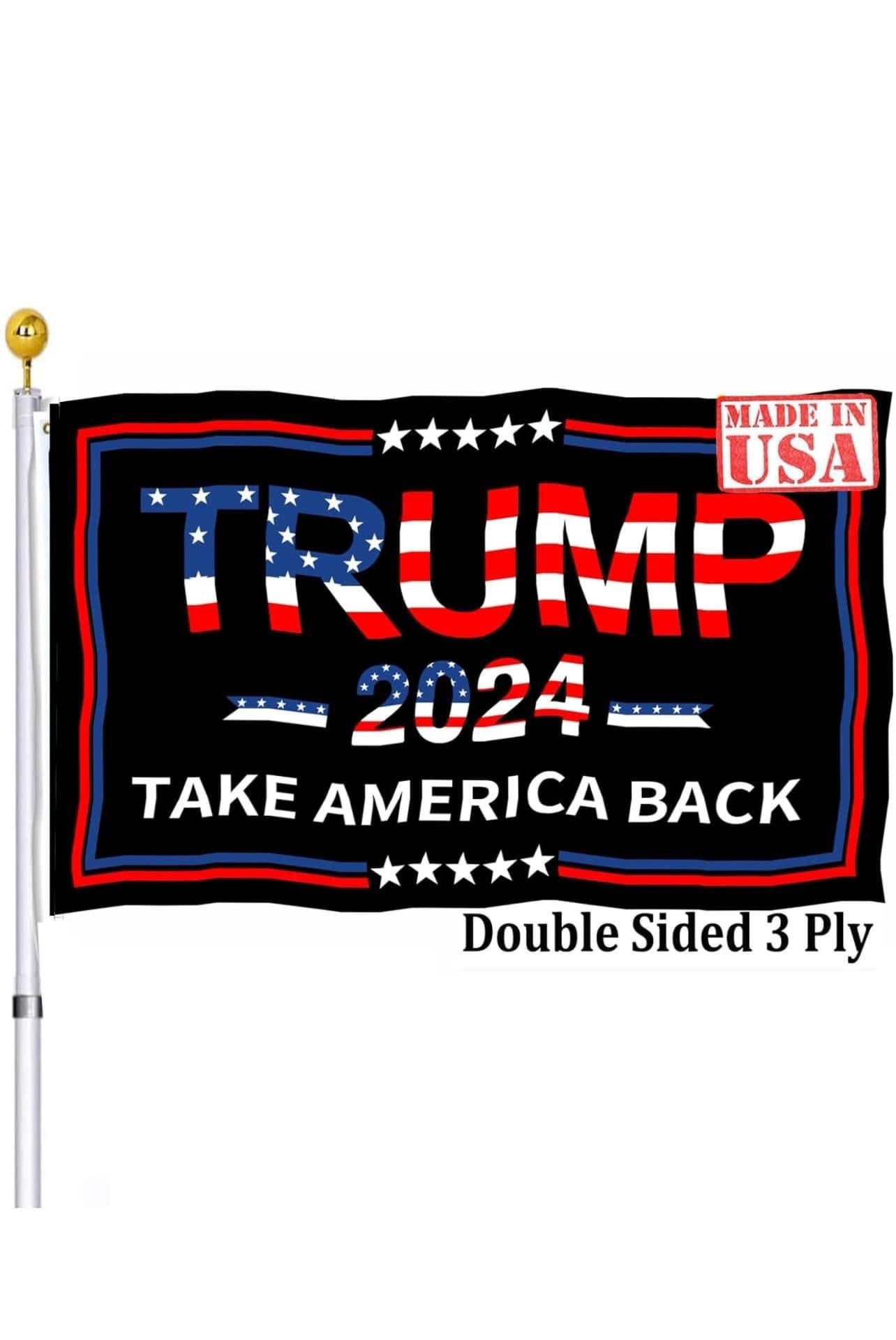 Trump 2024 3' x 5' Flag Double Sided