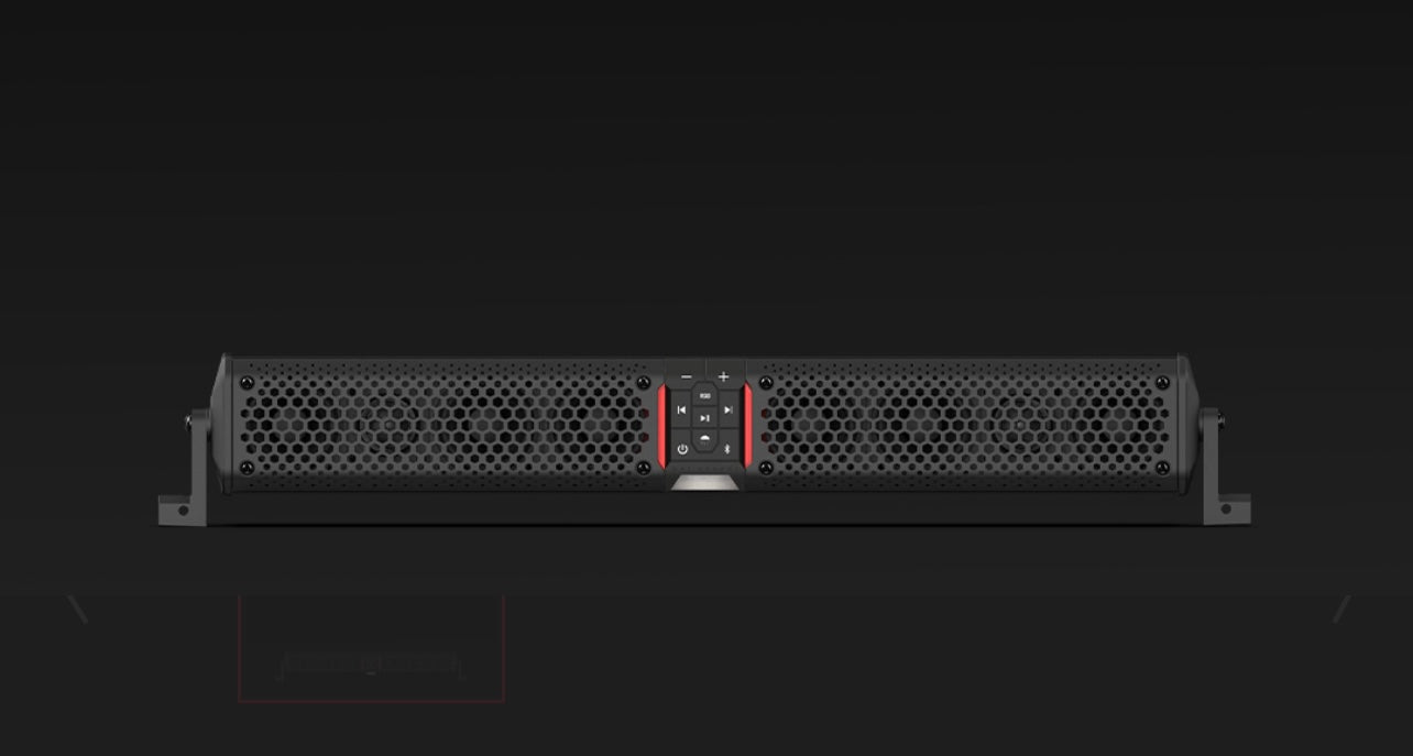 STEALTH XT 8-B All-In-One Amplified Bluetooth® Soundbar With Remote