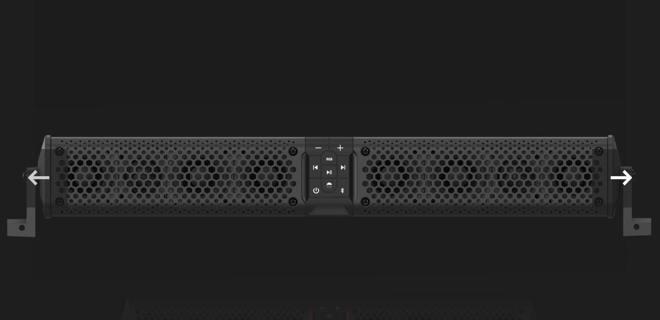 STEALTH XT 8-B All-In-One Amplified Bluetooth® Soundbar With Remote