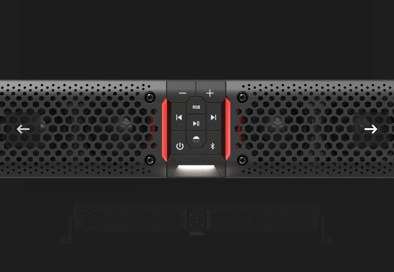 STEALTH XT 8-B All-In-One Amplified Bluetooth® Soundbar With Remote