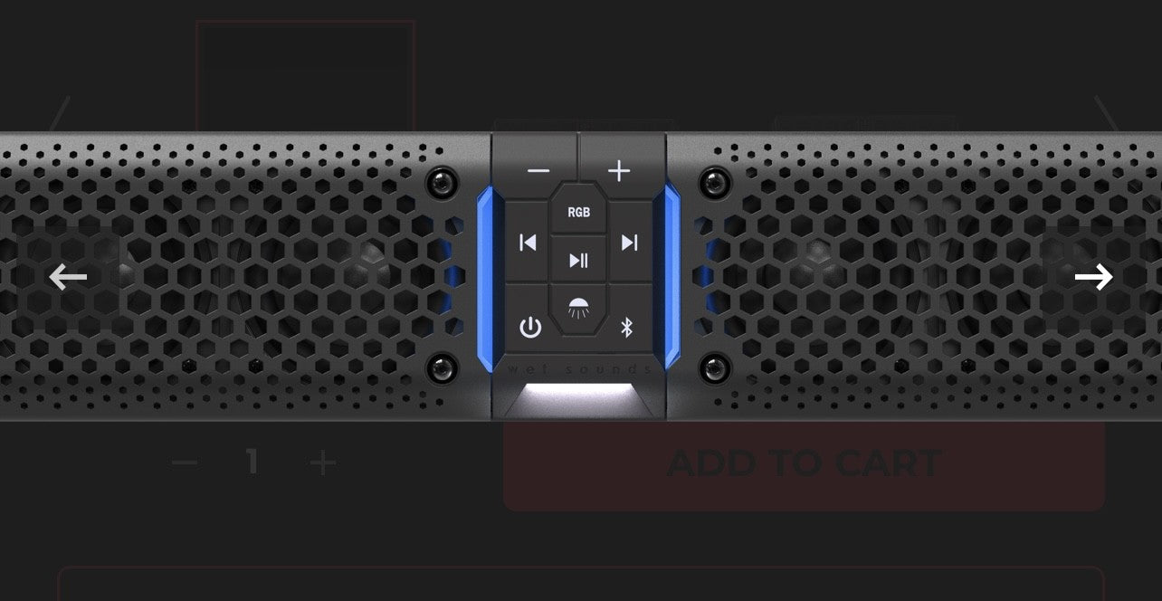 STEALTH XT 12-B All-In-One Amplified Bluetooth® Soundbar With Remote
