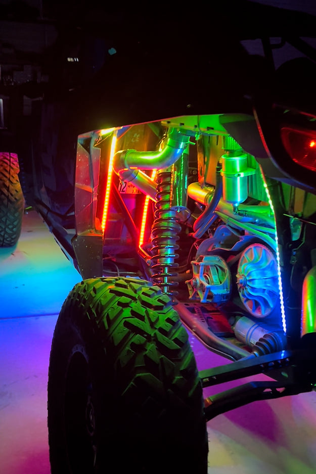 MB Whips Stage 2 Underglow for Rzr