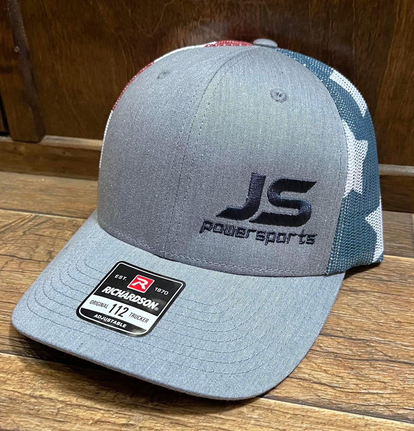 Richardson 112 Red, White and Blue embroidered hat