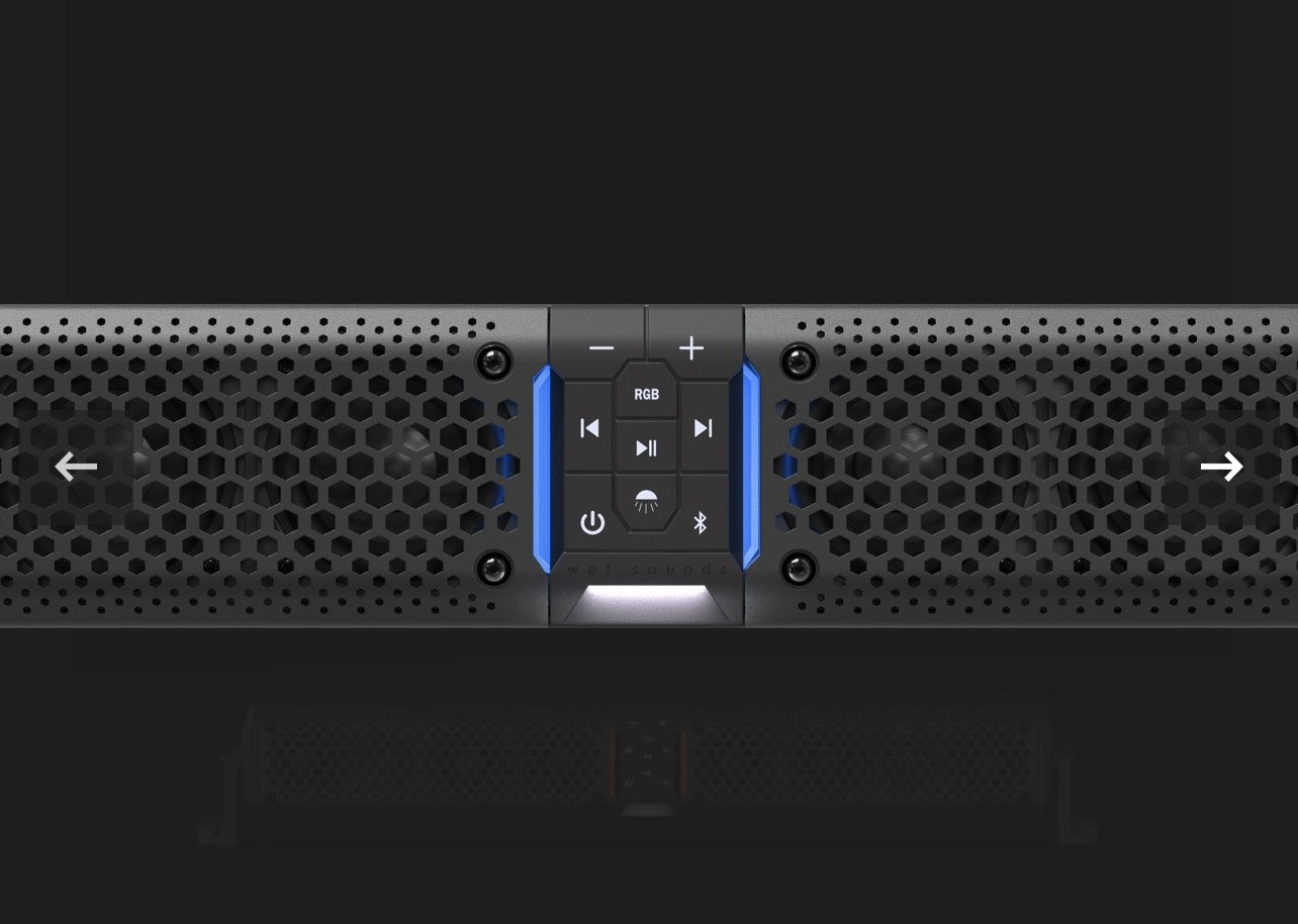 STEALTH XT 8-B All-In-One Amplified Bluetooth® Soundbar With Remote